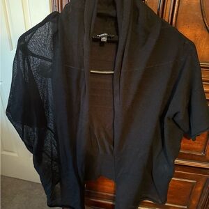 Premise Elegant Black Sheer Shrug by Premise size small